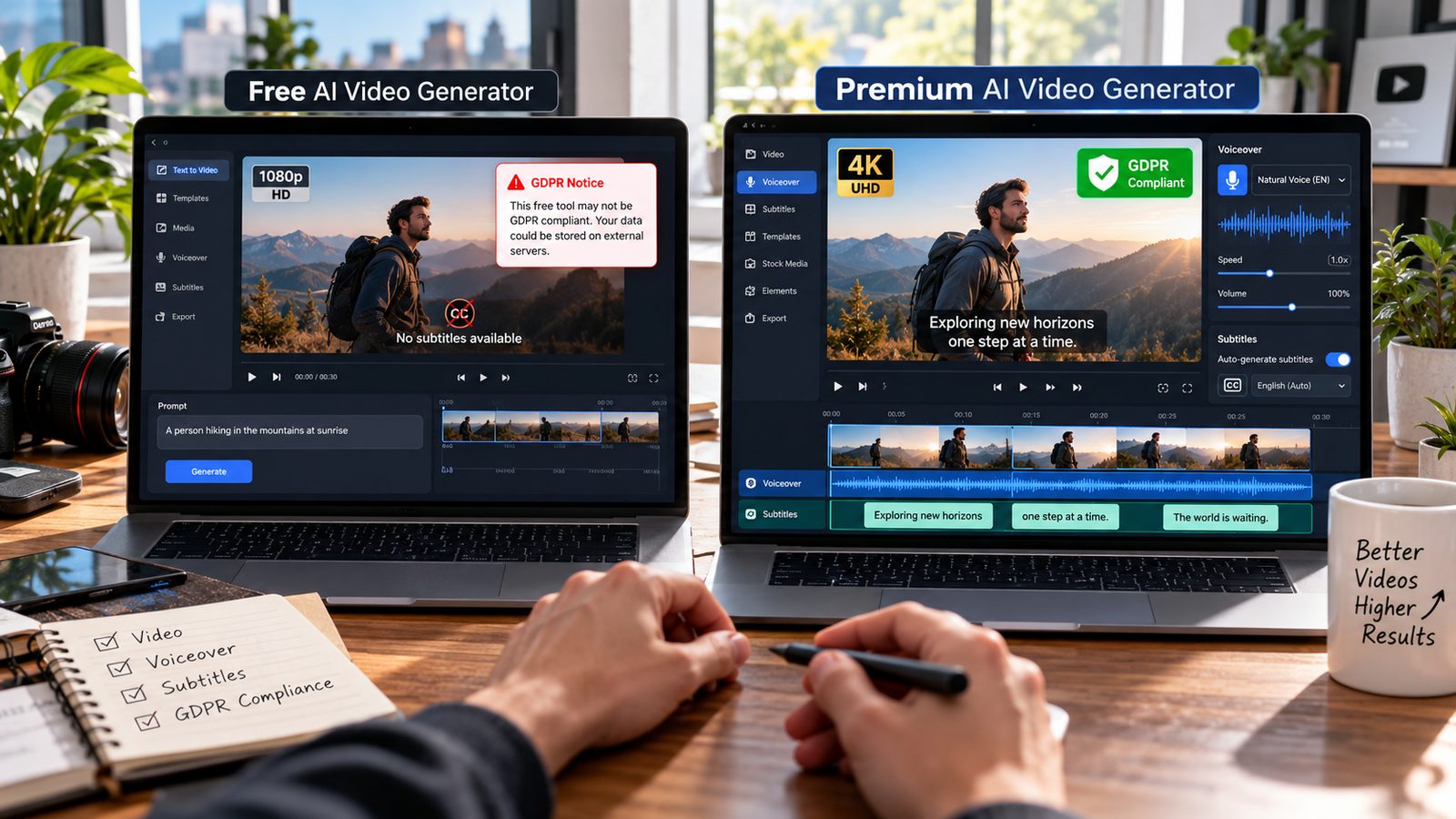 ai video generator with voiceover