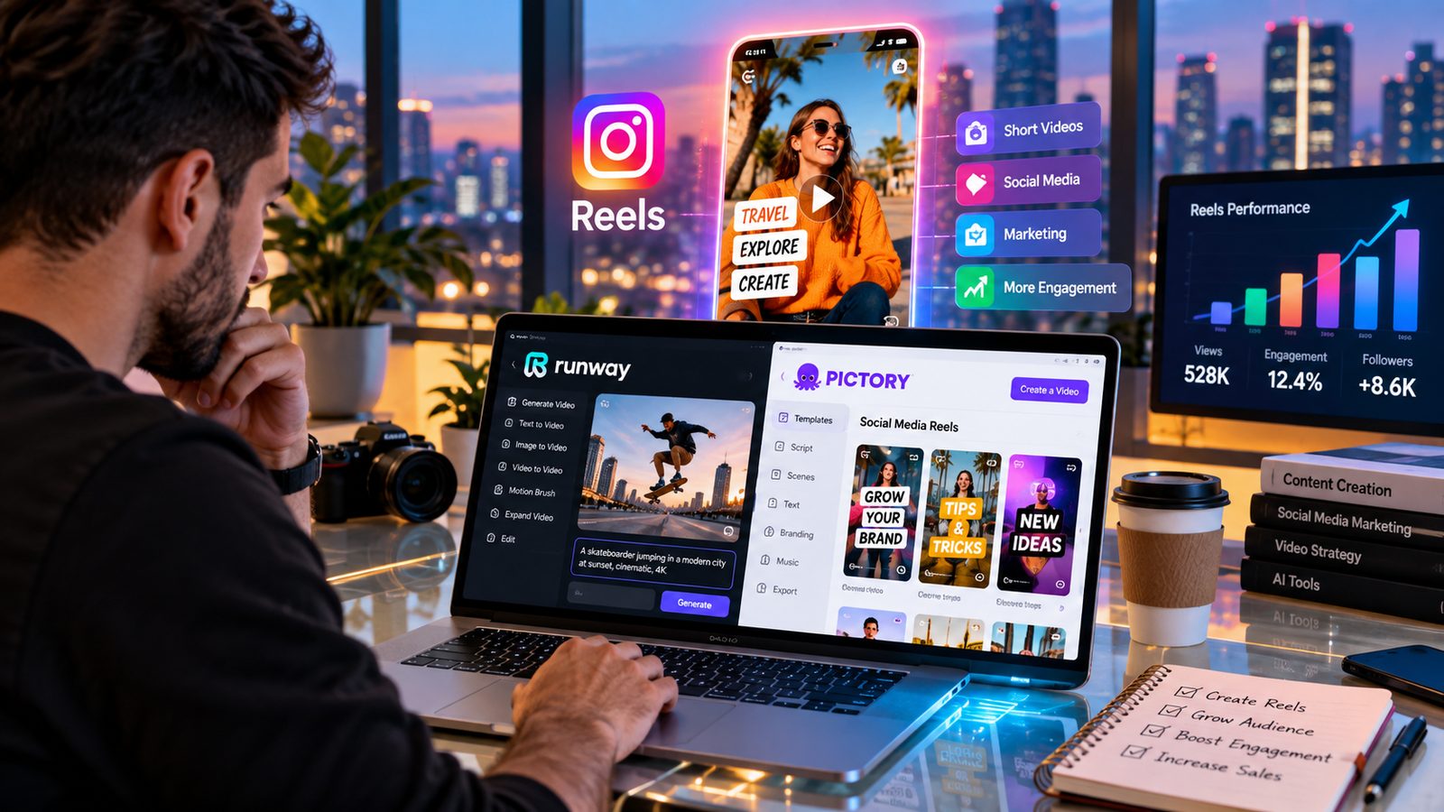 ai video generator for social media reels